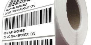 Printed Barcode Label