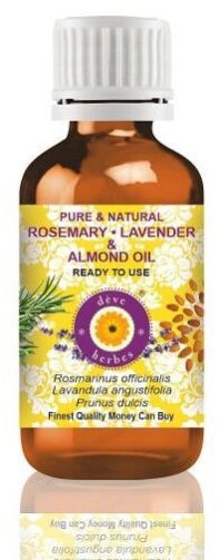 rosemary lavender almond healthy hair oil