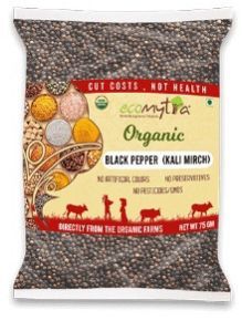 Organic Black Pepper 75 Gm