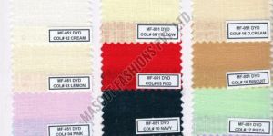 Plain Cotton Linen Shirting Fabric