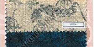 Printed Cotton Linen Shirting Fabric