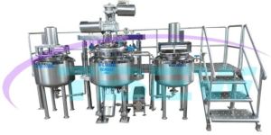 Cream Gel Lotion Manufacturing Plant