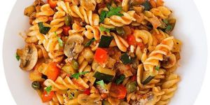 Yellow Screw Millet Pasta