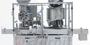 Auto Monoblock Powder Filling WITH Capping Machine