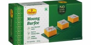 no added sugar moong burfi