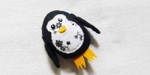 Penguin Brooch
