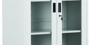 Cupboard KD-036 Swing Glass Door With Four Shelves