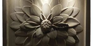 Teak Wood Stone Wall Mural