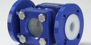 Pfa Lined Double Window Sight Glass