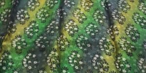 Tussar Desi Silk Screen Print Saree