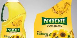 Cooking Oil Bottle Label