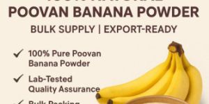 natural poovan banana powder