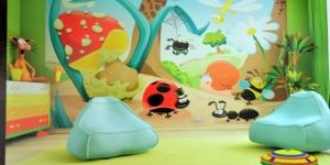 Jungle PVC Kids Room Wallpaper