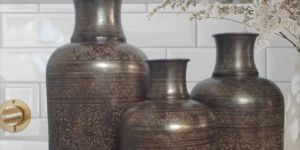 brass handicraft carving pot