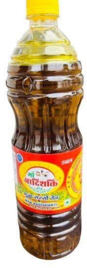 1 Litre Maa Aadishakti Pure Mustard Oil