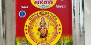 15 Litre Maa Aadishakti Pure Mustard Oil