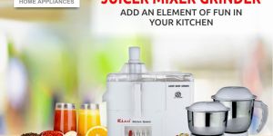 Rico JMG708 550 Watts Juicer Mixer Grinder (2 Jars )