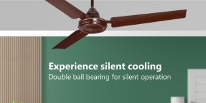 Rico Oric 1400mm 56'' Bee 3 Star Rating Ceiling Fan CF809 (Brown)