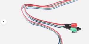 Rajiekart Desktop PC ATX Computer Motherboard Power Cable Switch