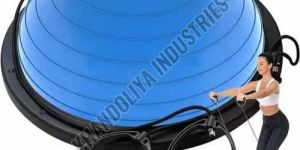 Blue Rubber Bosu Balance Ball