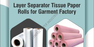 Interleaving Tissue Separator Rolls For Garment Factories