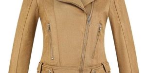 Ladies Soft Suede Leather Jacket