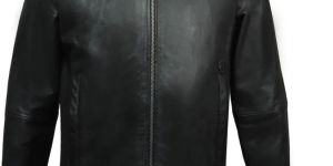 Mens Bomber Leather Jacket