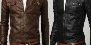 Mens High Quality Leather Jacket