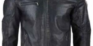 Mens Motorcycle Leather Jacket