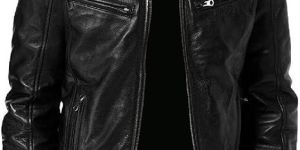 Mens Premium Lambskin Leather Jacket