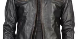 Mens Racing Leather Jacket