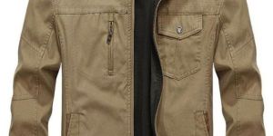 Mens Reversible Leather Jacket