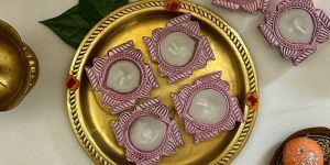 Soy Wax Diya Candle
