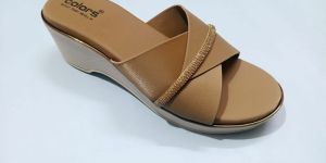 Ladies Platform Slippers