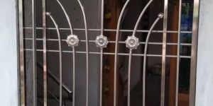 Polished Stainless Steel Window Grill