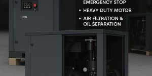 SCREW COMPRESSOR MODEL-ZSC 10
