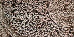 Wooden Carved Wall Panel