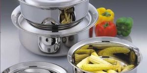 stainless steel arabian chetty utensils set