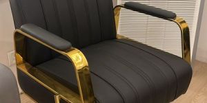 golden salon chairs
