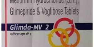 Glimda MV2 Glimepiride Metformin Voglibose Tablet