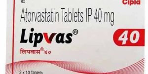 Lipvas 40mg Atorvastatin Tablet