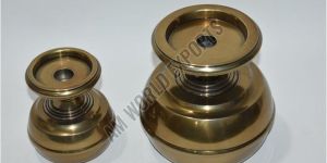 Modern Spherical Pillar Candle Holder Set OF 2 Pcs