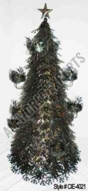 Rustic Textured Candelabra Tree