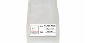 100 ML Glass Milk Bottle