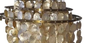 Brass Chandeliers (M.o.p) Lamp