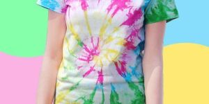 Ladies Cotton Tie Dye T Shirt