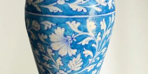 Blue Pottery Handi