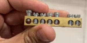 Brass Neutral Link Bar