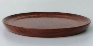 Round Grain Organizer Wooden Plate