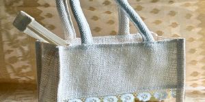 Nut And Chocolate Jute Gift Bag